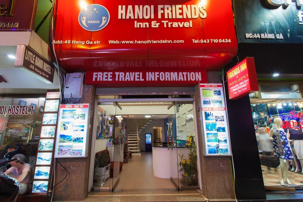 Friends Inn & Travel Hanoi Exteriör bild